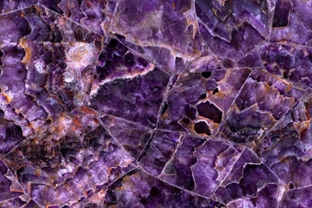 Amethyst — semi precious slab