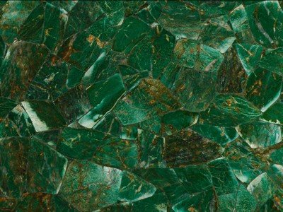 Apple Jasper surface, close up — semi-precious stone