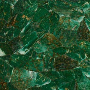 Apple Jasper tile — semi-precious stone