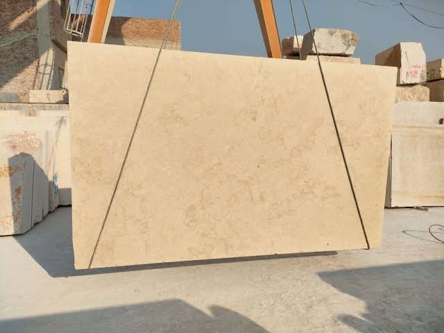 Beige Menia — Egyptian marble slab
