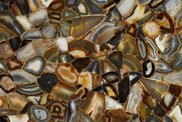 Brown Agate — semi precious slab