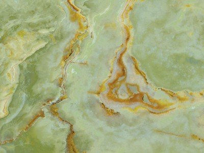 Superficie di Green Onyx da vicino, pietra semipreziosa