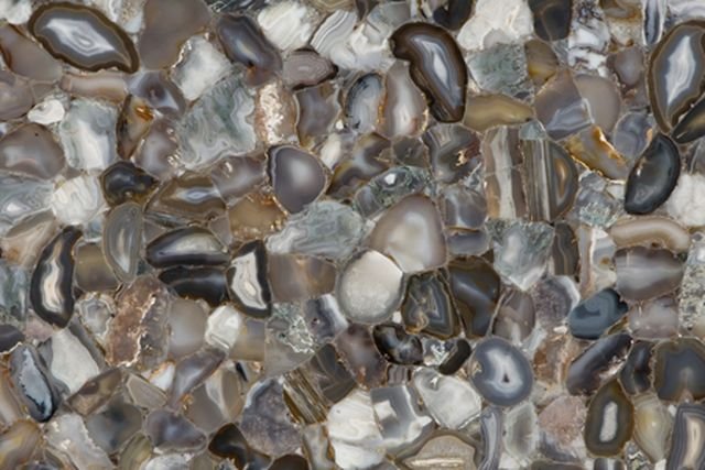 Grey Agate — semi precious slab