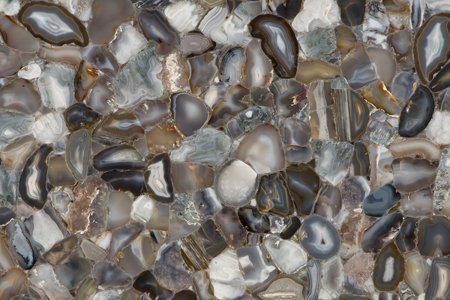 Grey Agate — semi precious slab