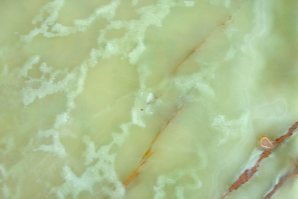 Light Green Onyx — egyiptomi féldrágakő tábla