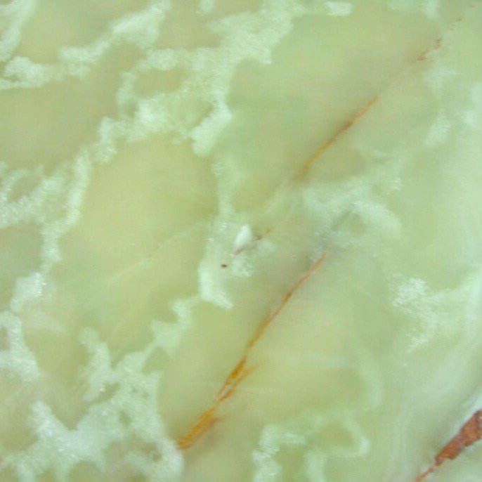 Light Green Onyx tile — semi-precious stone
