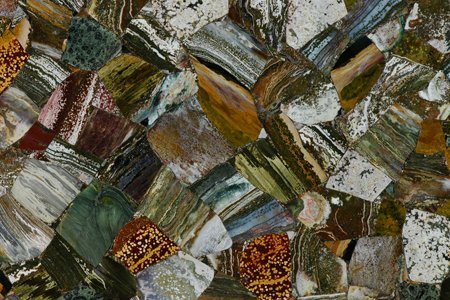 Ocean Jasper — semi precious slab