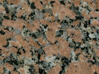 Red Aswan Light surface, close up — Egyptian granite