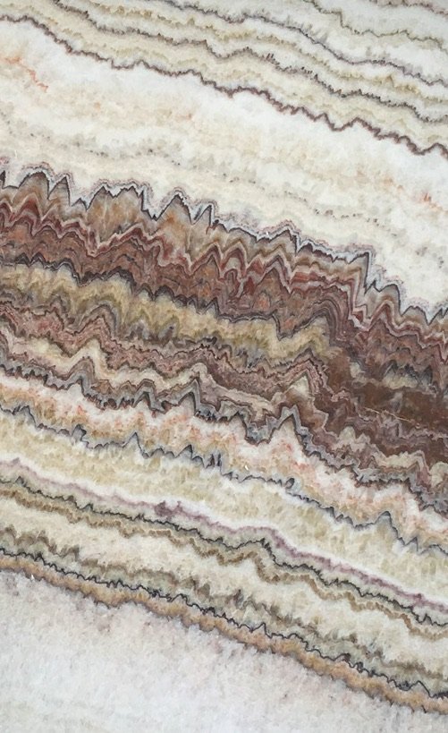 Red Dragon Onyx — tabla de semipreciosas egipcio