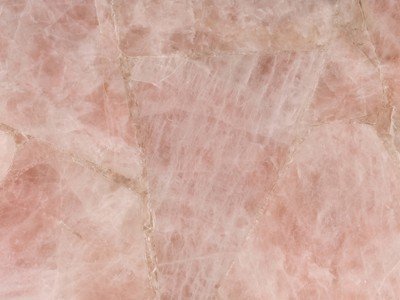 Rose Quartz surface, close up — semi-precious stone