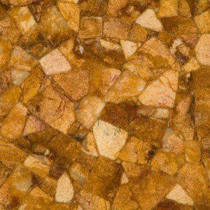 Yellow Quartz tile — semi-precious stone